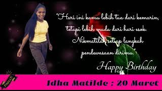 Story WA 30 detik,Hari ulang tahun 20 maret😍😍