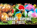 Cele Mai Frumoase Oua de Paste: Decorare cu servetele, Colorant si Coji de Ceapa