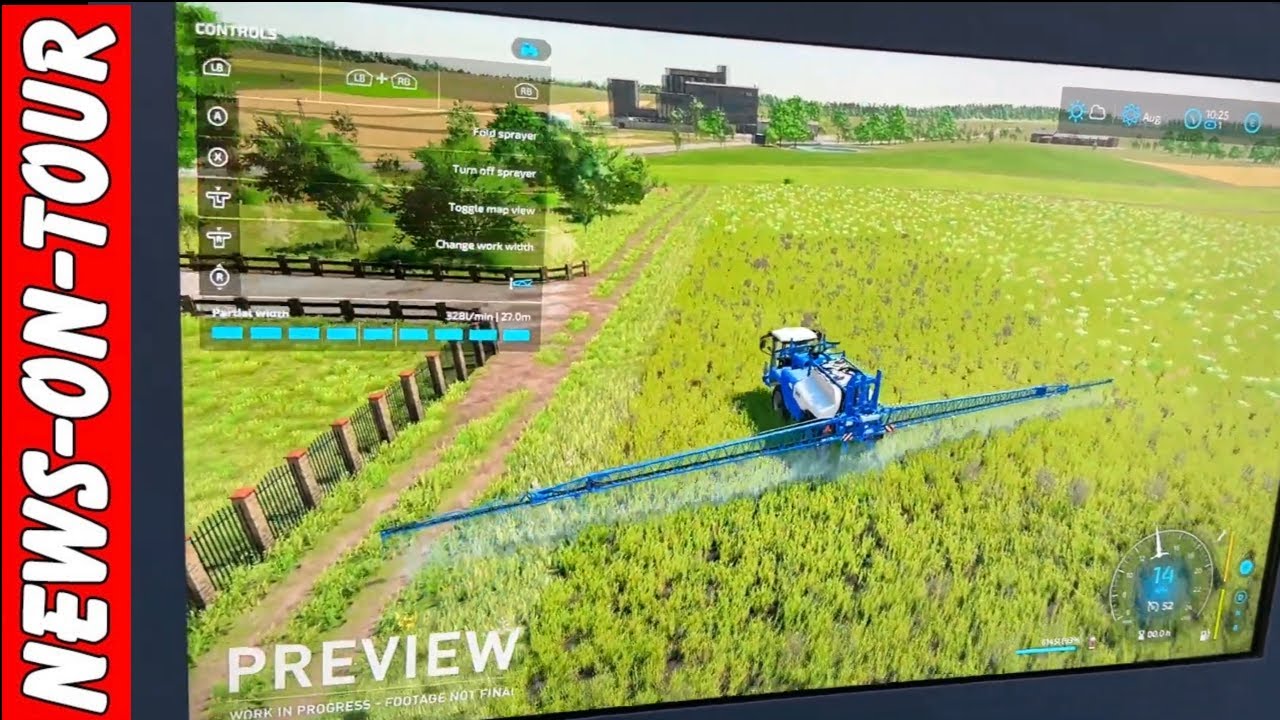 Farming Simulator 22 Premium Edition (Gameplay) gamescom2023