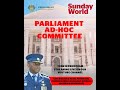 Ad Hoc Committee 18 March 2026 Lt General Mkhwanazi