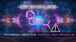 3rd Eye Stimulation  Strong Psychedelic Meditation  Binaural Beats