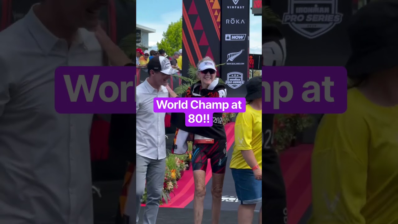 She crushed the competition and is still racing in her 80s!