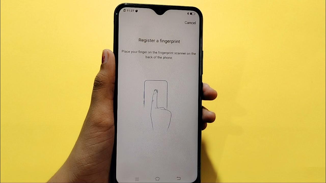 how to set fingerprint lock in Vivo Y93 fingerprint lock set kaise