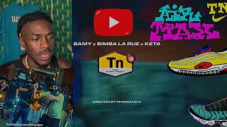 AMERICAN REACTS TO ( Samy"TN" feat.Simba La Rue & Keta(OFFICIAL VIDEO)🤪🤪🤪😈😈🔋🔋