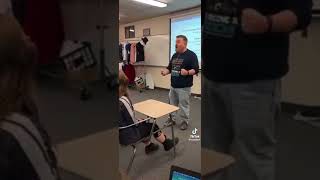 Teacher breaks students phone