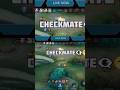 MLBB MEMES: Wait for the Checkmate! 😅 #mlbb #mobilelegends #shorts