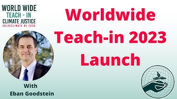 Webinar: Worldwide Teach-in 2023 Launch (10/05/2022)