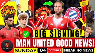 BIG SIGNING COMING!🚨 HARRY KANE AGREES HUGE SALARY! 🚨MAN UTD & BAYERN FACE SHOCK TRANSFER TWIST!