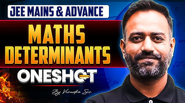 Score 8/8 in Determinants | JEE Mains One Shot | by Virendra sir🧠