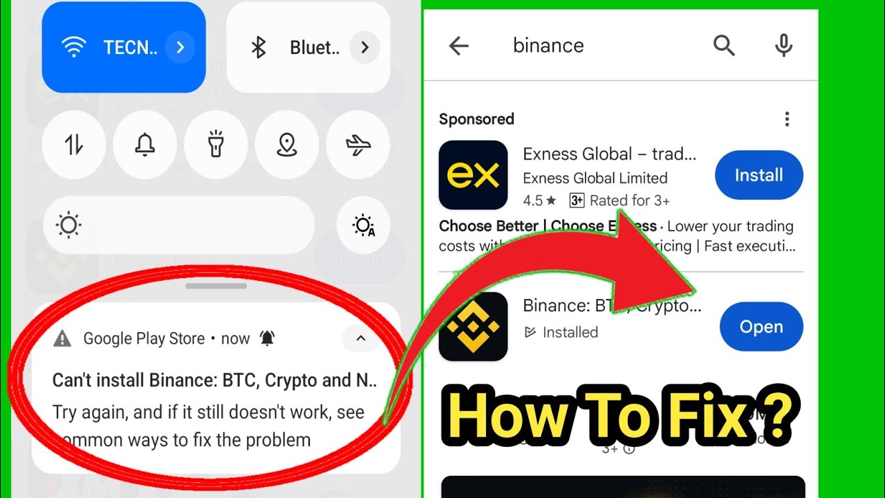 Fix can t install download binance app in google playstore in android