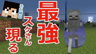 【カズクラ】これやばいめっちゃ強そうなスケルトンきた!マイクラ実況 PART989