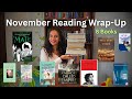 I read 8 books in November, let's talk about it | READING WRAP UP 📚❄️ #mate #alihazelwood