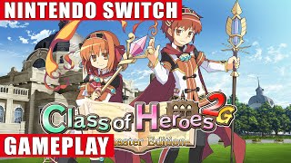 Class of Heroes 2G: Remastered Edition Nintendo Switch Gameplay