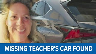 Missing Texas teacher's car found in New Orleans as search continues