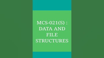MCS-021: Most Important Questions Exam paper 📖 ||December 16 17,18||