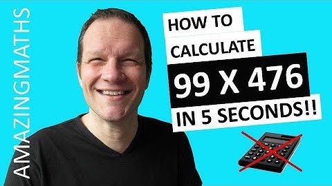 4. Fastest way to multiply with 9