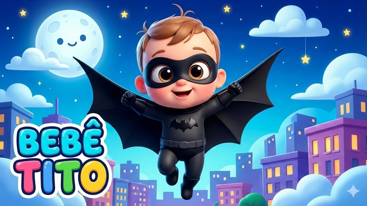  👉 Bebê Tito Batman 🦇👶 | Desenho Infantil