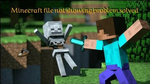 How to solve minecraft file not showing in pojavlauncher file problem|@LOLgames9|