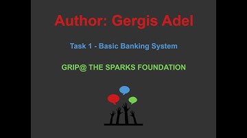 Task 1 - web development Internship at The Sparks Foundation