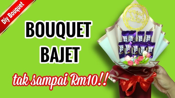 RM30 Permintaan pelanggan gubahan - Cik Bunga Coklat