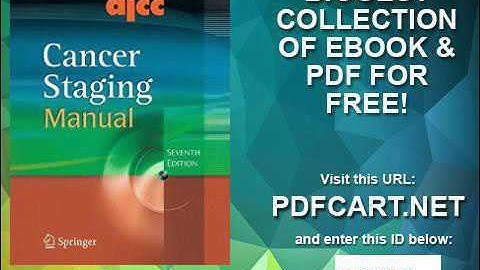 AJCC Cancer Staging Manual Edge, Ajcc Cancer Staging Manual