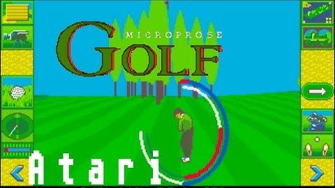 Microprose Golf - Atari ST (1991)