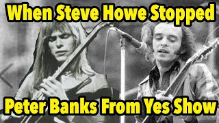 Video thumbnail of "The Night Yes' Steve Howe Wouldn't Let Their Original Guitarist on Stage"