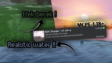 BUN SHADERS V4 [Low,Medium,Ultra] (No lag) | For MCPE 1.18 + | !!Support ram 1gb+!!