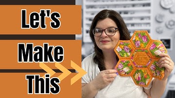 EASY Hexagon TABLE TOPPER || Fun Quilting Project!