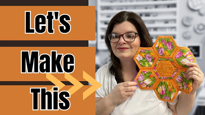 EASY Hexagon TABLE TOPPER || Fun Quilting Project!