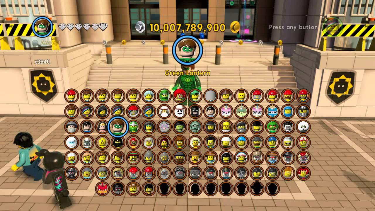 tankskib Banzai balance All of the characters in The Lego Movie (Video Game). (Cheat codes in  description)👇 - YouTube