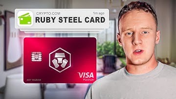 Unboxing Crypto.coms Ruby Steel Debit Card