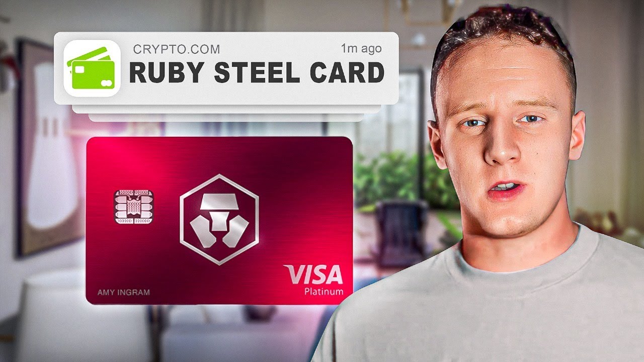 Unboxing Crypto.coms Ruby Steel Debit Card - YouTube