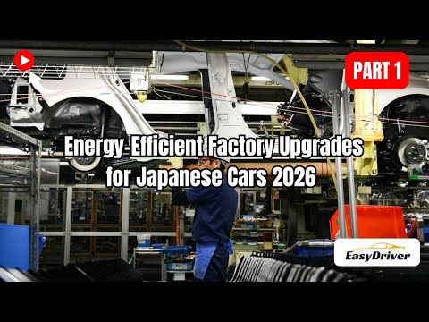 Energy-Efficient Factory Upgrades for Japanese Cars 2026 | Part 1