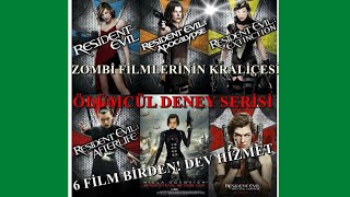 Ölümcül Deney Seri̇si̇ İnceleme Vi̇deosu Dev Hi̇zmet & 6 Fi̇lm Bi̇rden - Zombi̇ Fi̇lmleri̇ni̇n Prensesi̇