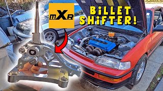 AWD CRX Receives BILLET SHIFTER! -MAXPEEDINGRODS-