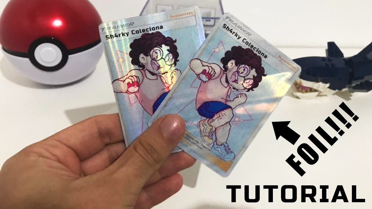 POKEMON - COMO FAZER SUAS CARTAS 