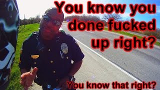 Busted For Wheelies by the Police