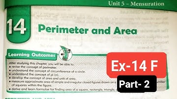 Class 7 Math | Perimeter and Area Part 10 | S Chand Publication Book Solution | CBSE Class 7 Math
