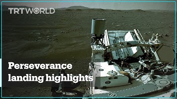 NASA releases video of Perseverance landing on Mars