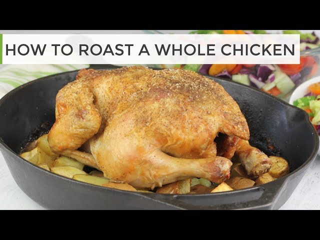 Whole Roast Chicken Recipe | PLUS my Go-To Weeknight Salad