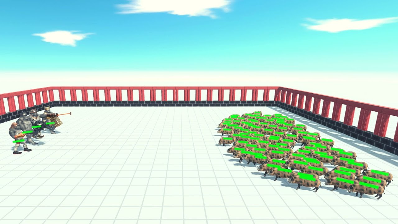 Weaponized Apes Vs Every Unit [Same Price] ARBS | Animal Revolt Battle Simulator