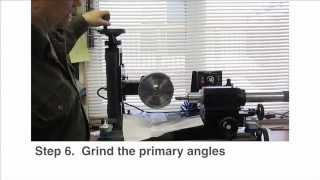CUTTERMASTER Professional - Sharpening a 4 Flute, Center Cutting End Mill - Instructional