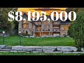 LUXURY $8,195,000 WATERFRONT HOME NEAR TORONTO 2021! WALKTHROUGH TOUR