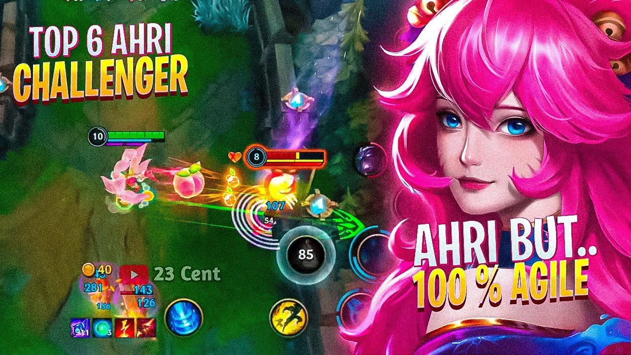 AHRI BUT 100% AGILE | Top Ahri Wild Rift | Ahri Build & Runes | Wild ...