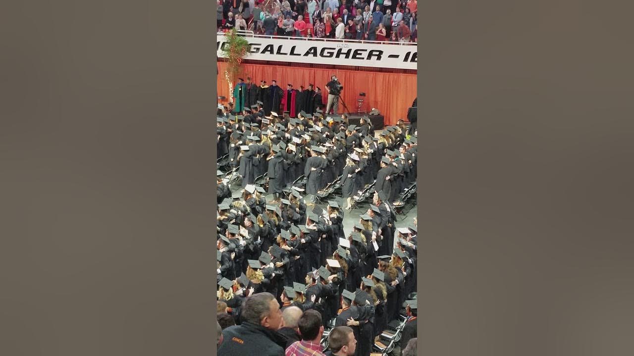 Tassel toss 2017 Kainyn graduation ceremony... OSU YouTube