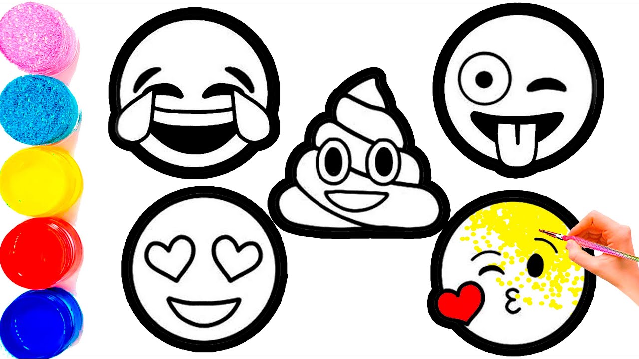 где рисовать смайлики.