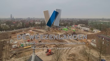 Timelapse opbouw nieuwbouwproject Weezenlanden Zwolle