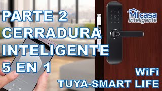 Cerradura inteligente WiFi Tuya Smart – PlanetCompu – componentes de PC