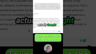Celebrity I challenge ChatGPT's new O1 Pro model with mathematics' problems - the Collatz Conjecture. Net Worth